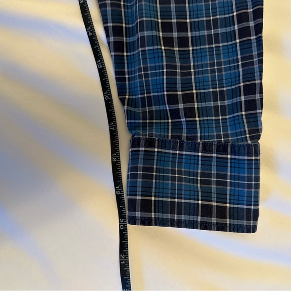 Todd Snyder - Men’s Blue Plaid Button Down Shirt - Picture 9 of 9